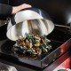 Cloche de Cuisson Inox Thermomètre Plancha Gaz et Electrique - Le Marquier
