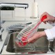 Brosse de Nettoyage en Silicone pour Gourdes 31 cm - Kuchenprofi