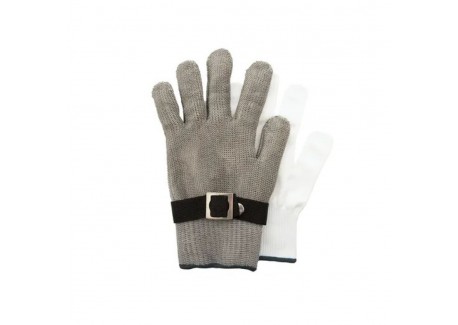 Gant à Huître en Maille Inox + Sous Gant Taille M  - Point Virgule