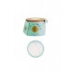 Fleur de Sel dans son Pot en Céramique avec Cuillère 150 g  - Sal de Ibiza