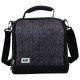Lunch Bag Isotherme Bleu Foncé et Noir 8 L - Built