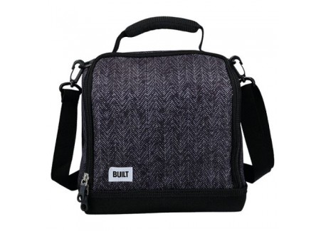 Lunch Bag Isotherme Bleu Foncé et Noir 8 L  - Built