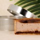 Kit Flan Pâtissier Ju Chamalo Cercle Perforé 16 cm + Cercle Découpoir Inox - Patisdécor