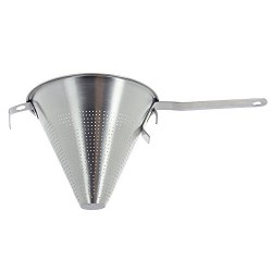 Chinese Keukenzeef Geperforeerd RVS 20 cm - De Buyer Chinese Keukenzeef Geperforeerd RVS 20 cm - De Buyer