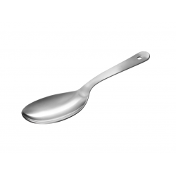 Geborsteld RVS Serveerlepel 25 cm