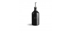 Huilier Céramique avec Bec Verseur 0,45 L Noir Mat Truffe