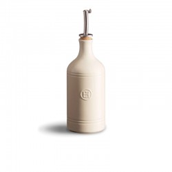 Keramische oliekan met schenktuit 0,45 L Argile Gebroken Wit - Emile Henry Keramische oliekan met schenktuit 0,45 L Argile Gebroken Wit - Emile Henry