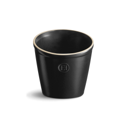 Pot à Ustensiles Céramique 1 L Noir Mat Truffe - Emile Henry