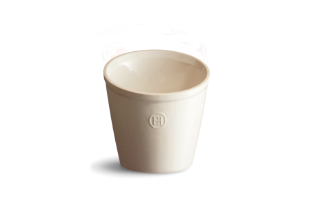 keramische Pot voor Keukengerei 1 L Argile Gebroken Wit - Emile Henry