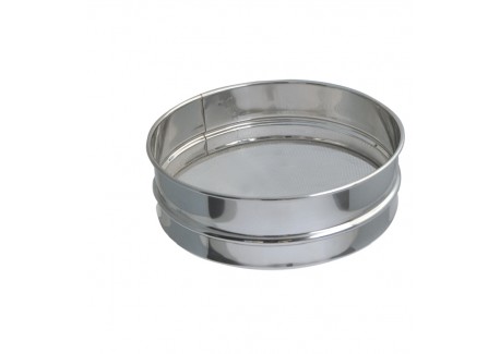 RVS Fijnmazige Meelzeef 30 cm - De Buyer