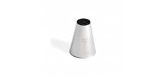 RVS Rond Spuitmondje 18 mm