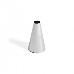Douille Pâtisserie Ronde 8 mm Inox - De Buyer Douille Pâtisserie Ronde 8 mm Inox - De Buyer