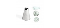 Douille Pâtisserie Rosette 11 mm Inox