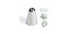 Douille Pâtisserie Rosette 16 mm Inox