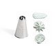 Douille Pâtisserie Rosette 9 mm Inox - De Buyer