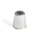 Douille Pâtisserie Russe Fleur 8 Pétales n°257 Inox - De Buyer
