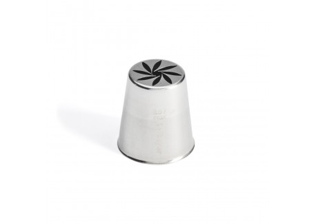 Douille Pâtisserie Russe Fleur 8 Pétales n°257 Inox - De Buyer