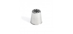 Douille Pâtisserie Russe Fleur 8 Pétales n°257 Inox