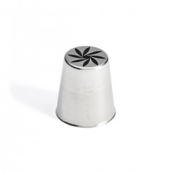 Douille Pâtisserie Russe Fleur 8 Pétales n°257 Inox - De Buyer Douille Pâtisserie Russe Fleur 8 Pétales n°257 Inox - De Buyer