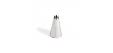 RVS Ster Spuitmondje 11 mm D7