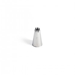 RVS Ster Spuitmondje 13 mm E8 - De Buyer RVS Ster Spuitmondje 13 mm E8 - De Buyer