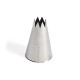 Douille Pâtisserie Etoile 18 mm F8 Inox - De Buyer