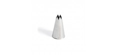 RVS Ster Spuitmondje 11 mm D6