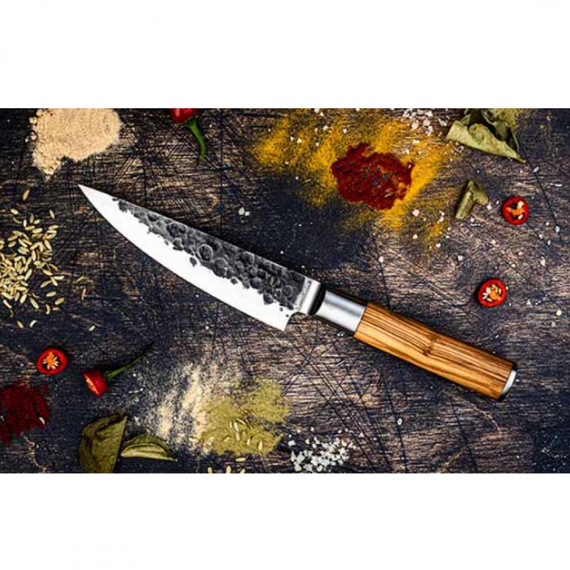 Olive Couteau Chef 16 cm - Forged