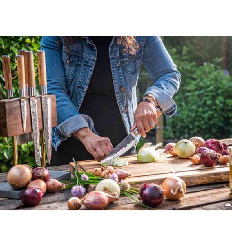 Olive Couteau Chef 16 cm - Forged