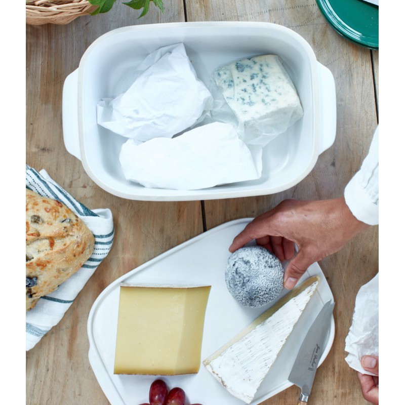 Boîte à Fromage Céramique 3,5 L Argile Blanc Cassé - Emile Henry