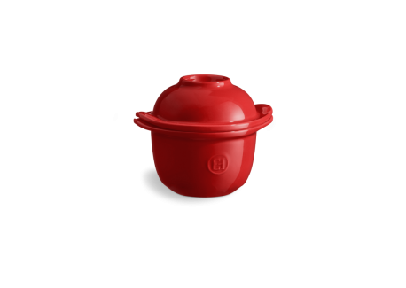 Mini Cocotte "l'Oeuf" Céramique Rouge Grand Cru - Emile Henry
