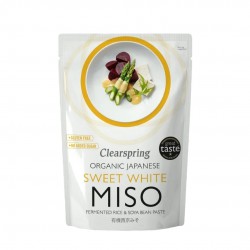 Bio Witte Misopasta Sweet White Shiro Miso 250 g - Clearspring Bio Witte Misopasta Sweet White Shiro Miso 250 g - Clearspring