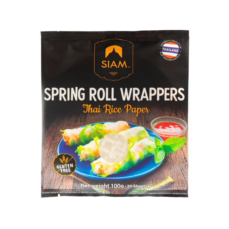Feuilles de Riz pour Spring Rolls / rouleaux de Printemps 20pcs 100 g  - deSIAM