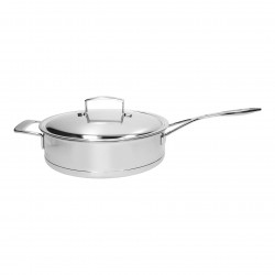 Silver 7 Sauteuse Basse Inox 28 cm 4,75 L avec Couvercle - Demeyere Silver 7 Sauteuse Basse Inox 28 cm 4,75 L avec Couvercle - Demeyere