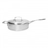 Silver 7 Sauteuse Basse Inox 28 cm 4,75 L avec Couvercle