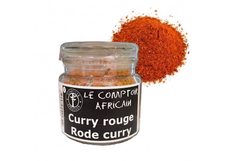 Curry Rouge 45 g - Comptoir Africain