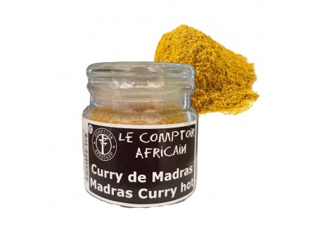 Curry Madras 45 g - Comptoir Africain
