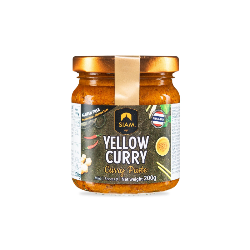 Pâte de Curry Jaune 200 g  - deSIAM