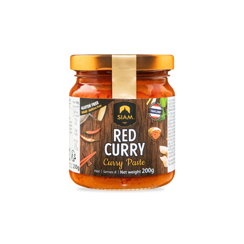 Pâte de Curry Rouge 200 g  - deSIAM