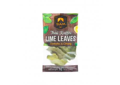 Feuilles de Citron Vert Kaffir Lime Leaves 3 g  - deSIAM
