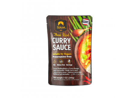 Sauce au Curry Rouge 200 g  - deSIAM