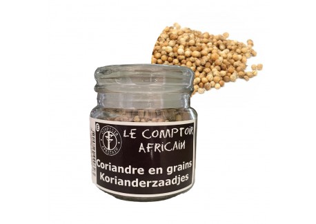 Coriandre en Grains 30 g - Comptoir Africain