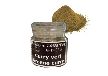 Groen Curry 35 g - Comptoir Africain