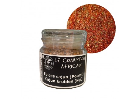 Épices Cajun (Poulet) 45 g - Comptoir Africain