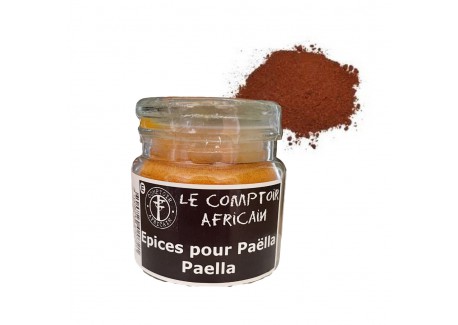 Épices pour Paëlla 50 g - Comptoir Africain