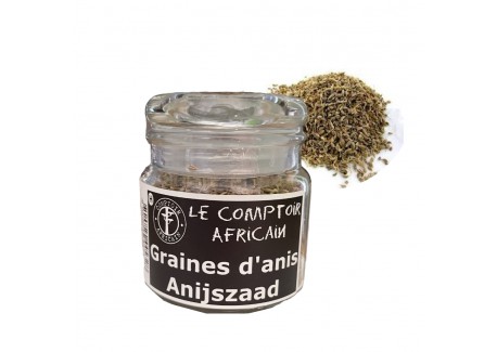 Graines d'Anis Vert 40 g - Comptoir Africain