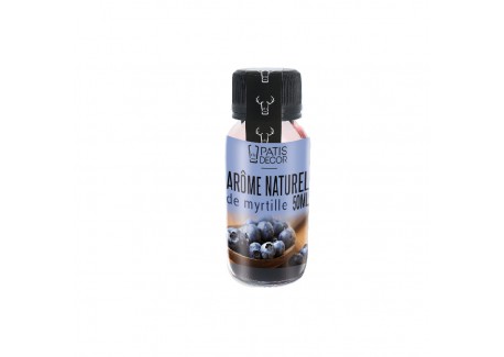 Arôme Alimentaire Naturel Myrtille 50 ml - Patisdécor