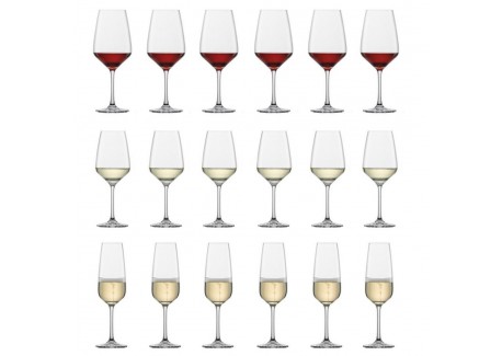Tulip (Taste) Premium Verres à Vin Set 18 pcs  - Schott Zwiesel