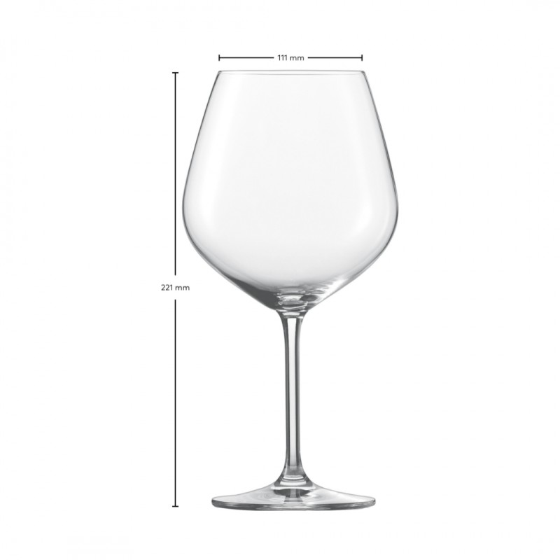Forté (Vina) Verre à Vin Rouge 140 Bourgogne (4 pcs) - Schott Zwiesel