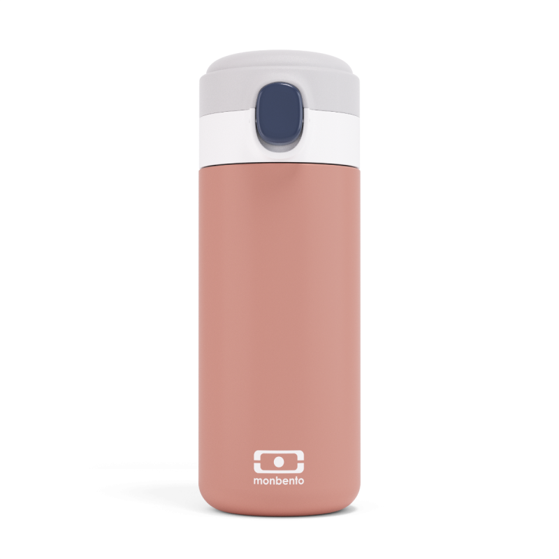 Pop Gourde Isotherme Rose Moka Inox 360 ml - MonBento